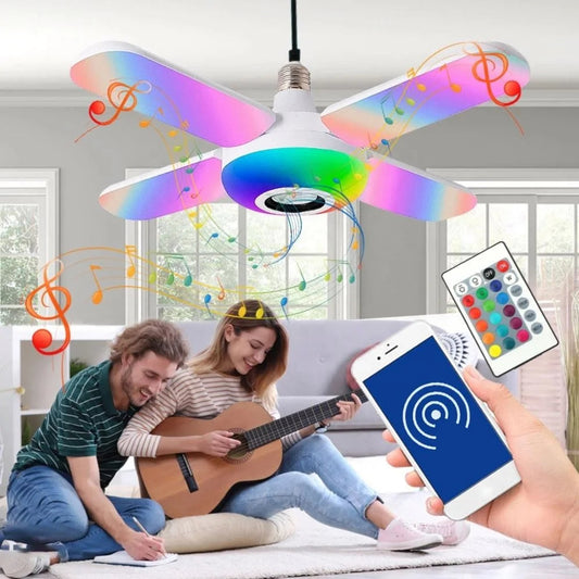 Lámpara Parlante Pro: Luz y Sonido en Uno