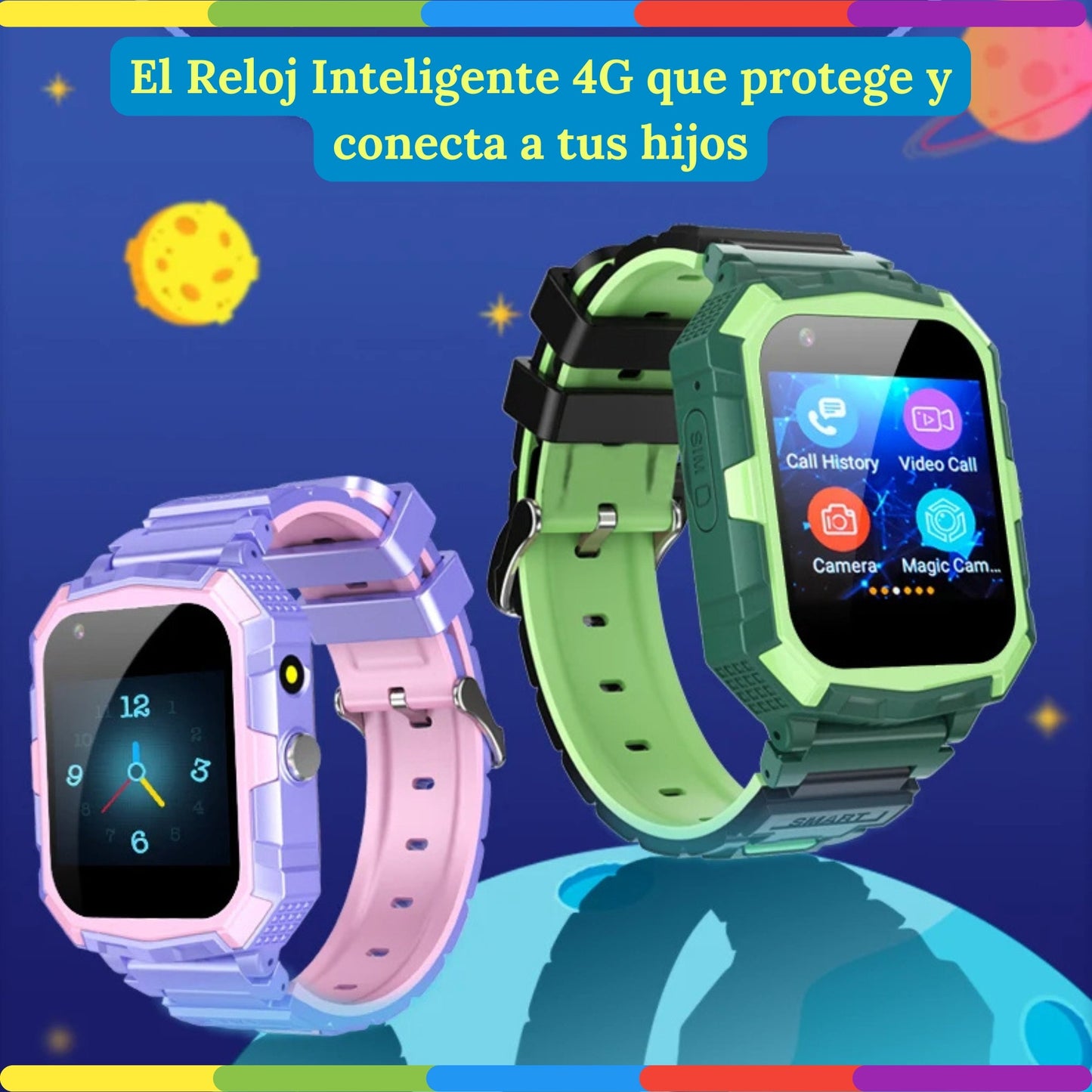 El Reloj Inteligente 4G: Protege y conecta a tus hijos